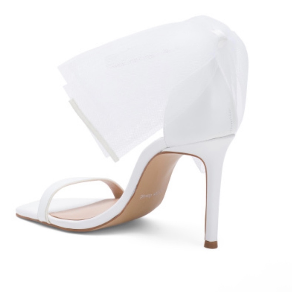 Charles David White Women's Heels